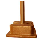 Two hole earth point Two hole earth point